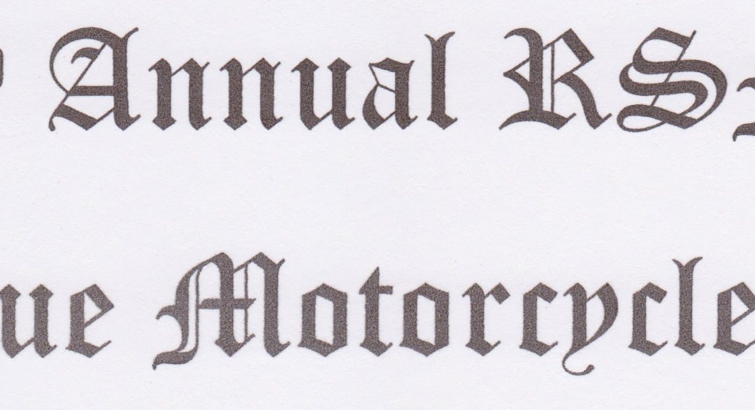 2020 7th Annual Antique Motorcycles Ride – canceled